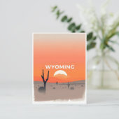 Carte postale Wyoming vintage (Debout devant)