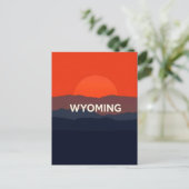 Carte postale Wyoming vintage (Debout devant)