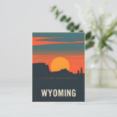 Carte postale Wyoming vintage (Debout devant)