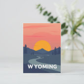 Carte postale Wyoming vintage (Debout devant)