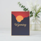 Carte postale Wyoming vintage (Debout devant)