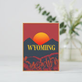 Carte postale Wyoming vintage (Debout devant)