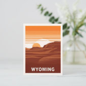Carte postale Wyoming vintage (Debout devant)