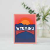 Carte postale Wyoming vintage (Debout devant)