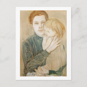 Carte Postale Wyspianski, Portrait de Salome Hankiewiczowa, 1901