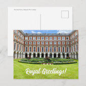 Carte Postale X.ITINÉRAIRES : salutations royales ! (Devant / Derrière)