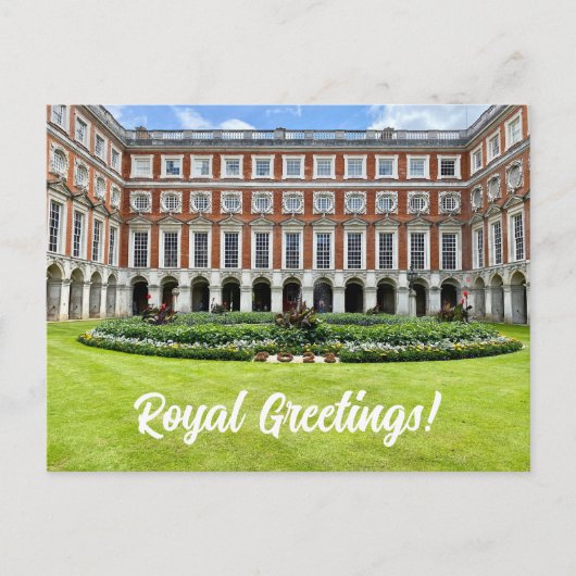 Carte Postale X.ITINÉRAIRES : salutations royales ! (Devant)