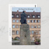 Carte Postale X.ITINERARIES : Salutations de l'Allemagne! (Devant / Derrière)