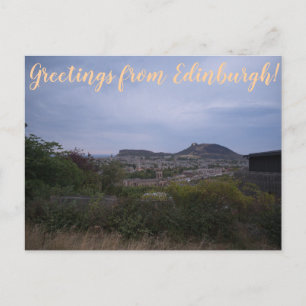 Carte Postale X.ITINERARIES : Salutations d'Édimbourg !