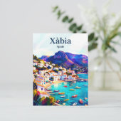 Carte Postale Xàbia Espagne (Debout devant)