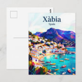 Carte Postale Xàbia Espagne (Devant / Derrière)