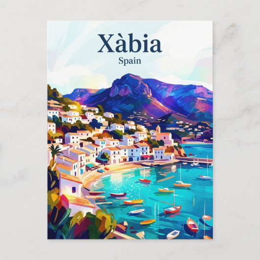 Carte Postale Xàbia Espagne (Devant)