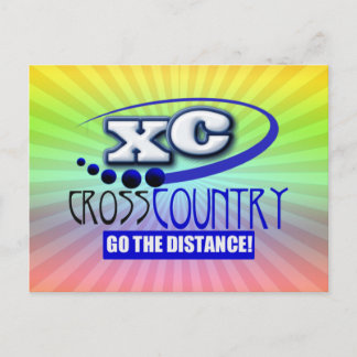 CARTE POSTALE XC CROSS PAYS ALLER À LA DISTANCE