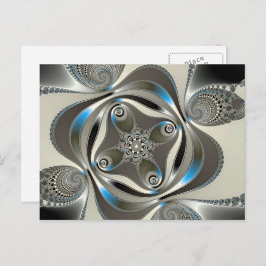 Carte Postale xChrome - Fractal (Devant / Derrière)