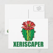 Carte Postale Xeriscaping (Devant / Derrière)