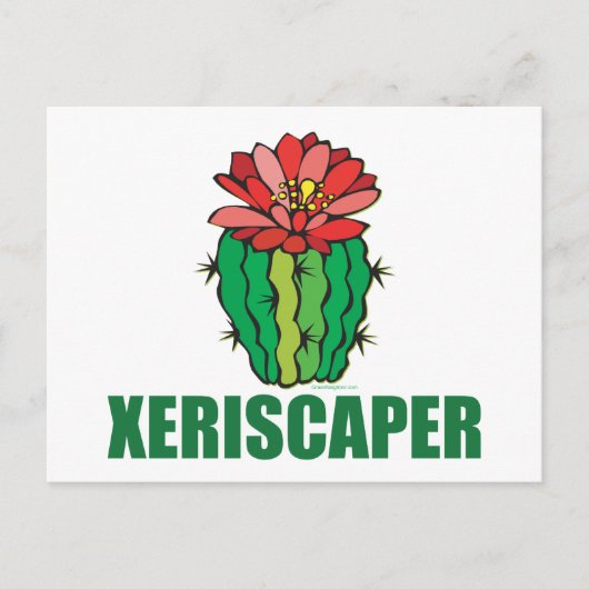 Carte Postale Xeriscaping (Devant)