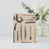 Carte Postale XI Articles d'os, Californie du Sud (Debout devant)