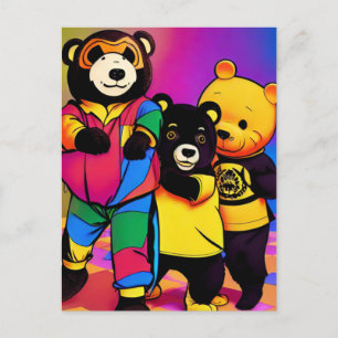 Carte Postale Xi Jinping à la fête des enfants