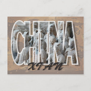 Carte postale Xi'an, Chine