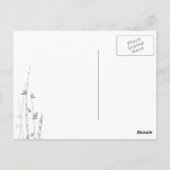 Carte postale Xi'an, Chine (Dos)