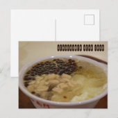 Carte Postale Xiaonanmen Curd'haricot traditionnel (Devant / Derrière)