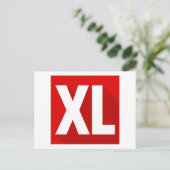 CARTE POSTALE XL (Debout devant)