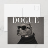 Carte Postale XL American Bully Luxe Mode (Devant / Derrière)