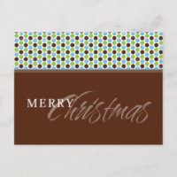 CARTE POSTALE XMAS DE LA SOCIÉTÉ :: flocon de neig