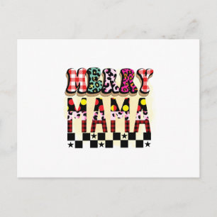 Carte Postale Xmas Gift Merry Mama