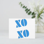 CARTE POSTALE XO XO (Debout devant)