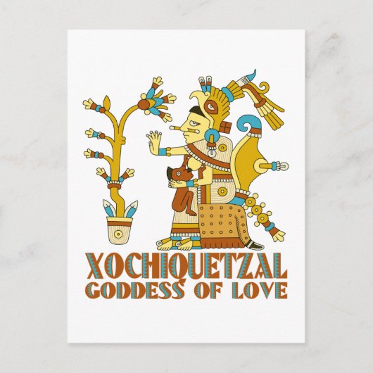 Carte Postale Xochiquetzal (Devant)