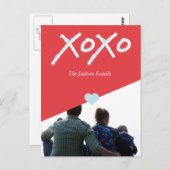 Carte Postale xoxo (Devant / Derrière)