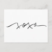 Carte postale XOXO (Devant)