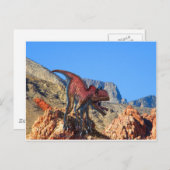 Carte Postale Xuanhanosaurus Dinosaur (Devant / Derrière)