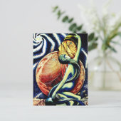 Carte Postale XVII The Star Tarot PostCard (Debout devant)