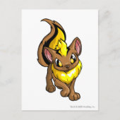 Carte Postale Xweetok jaune (Devant)