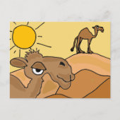 Carte Postale XX- Camel dans l'art populaire du désert (Devant)