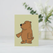 Carte Postale XX- Carton d'ours Brown (Debout devant)
