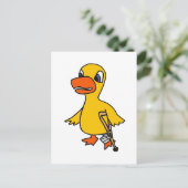 Carte Postale XX- Drôle Drôle Duck Cartoon (Debout devant)