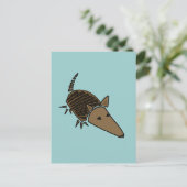 Carte Postale XX- Funky Armadillo Art (Debout devant)