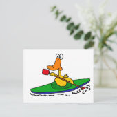 Carte Postale XX- Funny Kayaking Duck (Debout devant)