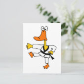 Carte Postale XX- Funny Martial Arts Duck (Debout devant)