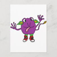 XX- Funny violet monstre de tickets