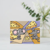 Carte Postale XX- Morceau et fromage (Debout devant)
