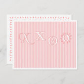 Carte Postale xxoo (Devant / Derrière)