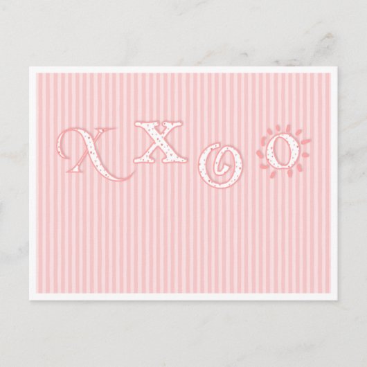 Carte Postale xxoo (Devant)