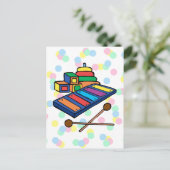 Carte Postale Xylophone (Debout devant)