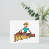 Carte Postale Xylophone (Debout devant)