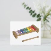 Carte Postale Xylophone (Debout devant)