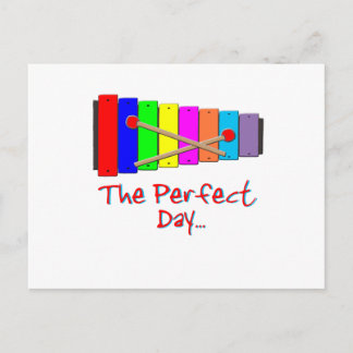 Carte Postale Xylophone Jour Parfait